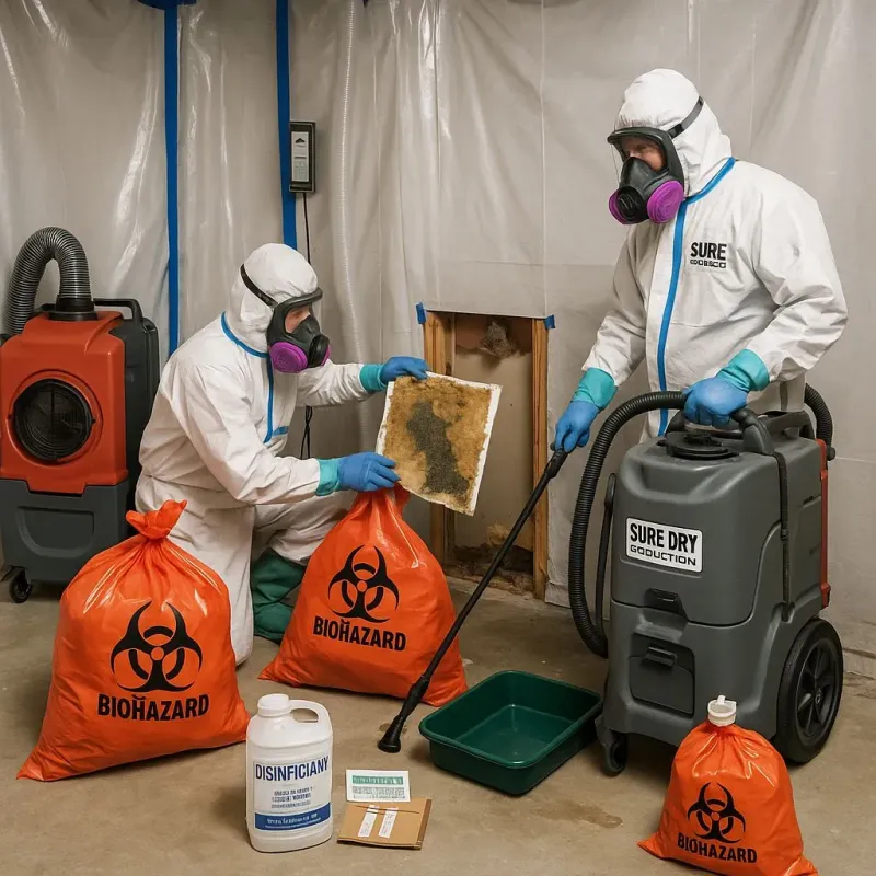 Contaminated Water Handling Protocols process in Sleepy Hollow, IL