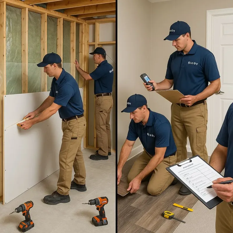 Repairs and Reconstruction process in Sleepy Hollow, IL